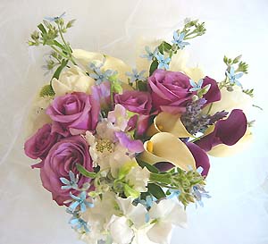 Perla farms bride bouquet